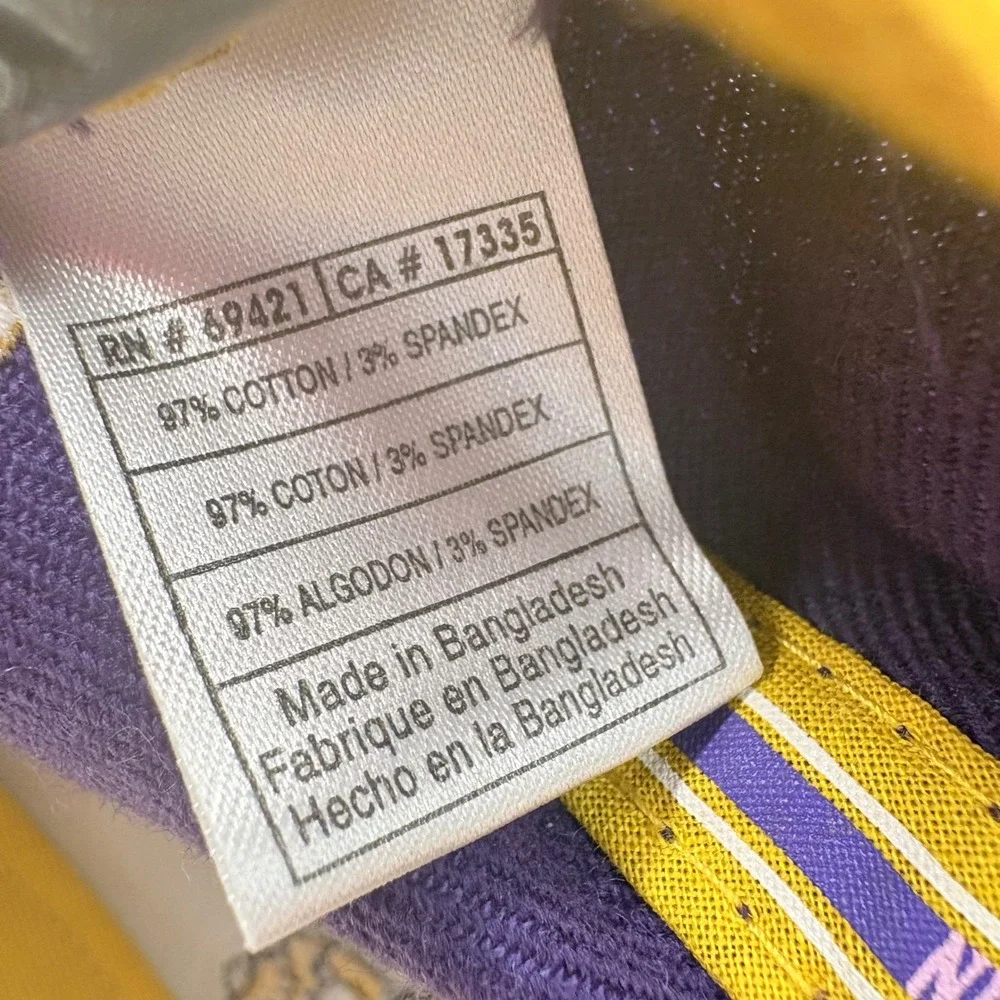 Reebok Minnesota Vikings Hat Mens OS Purple Gold NFL Football Embroidered Cap